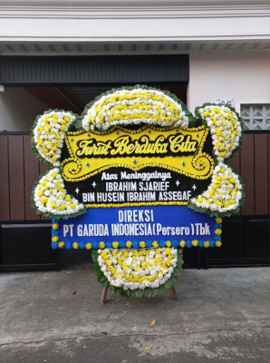 Papan Bunga Duka di Tambak Sari